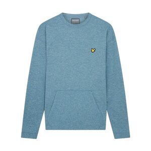 Lyle & Scott Mens Soft Crew Neck Sweatshirt / Midnight